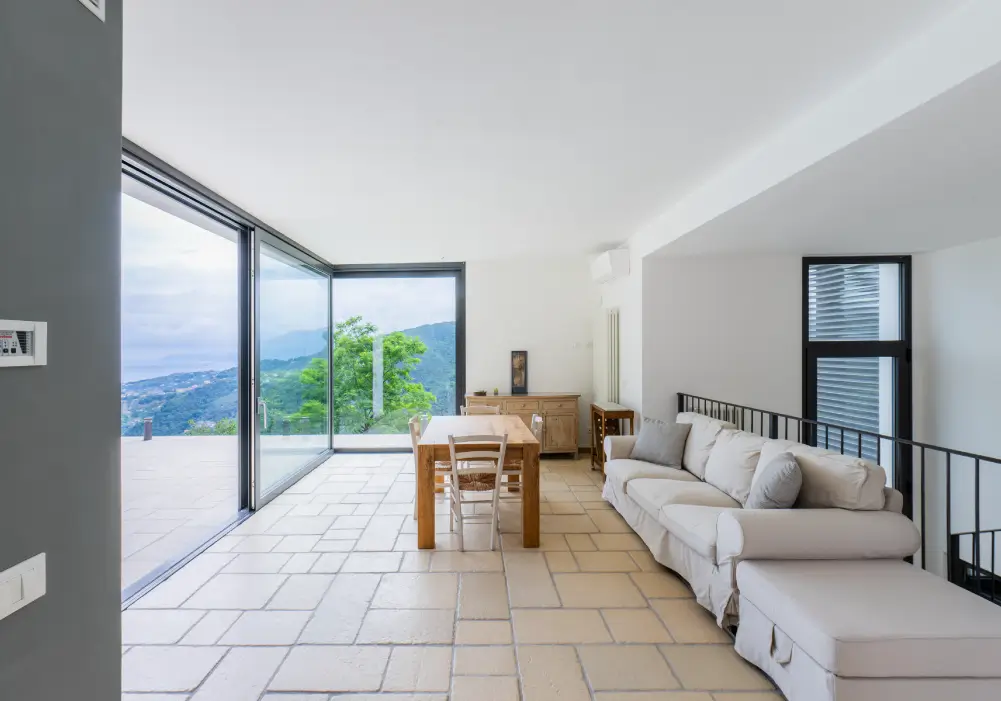 Pietra Primiceri pietra ricostruita stile moderno bioarchitettura villa gobbi pastorino