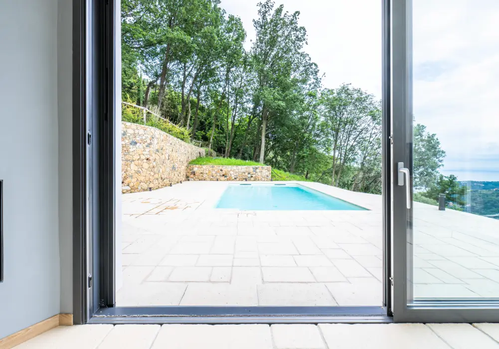 Pietra Primiceri pietra ricostruita stile moderno bioarchitettura villa gobbi pastorino