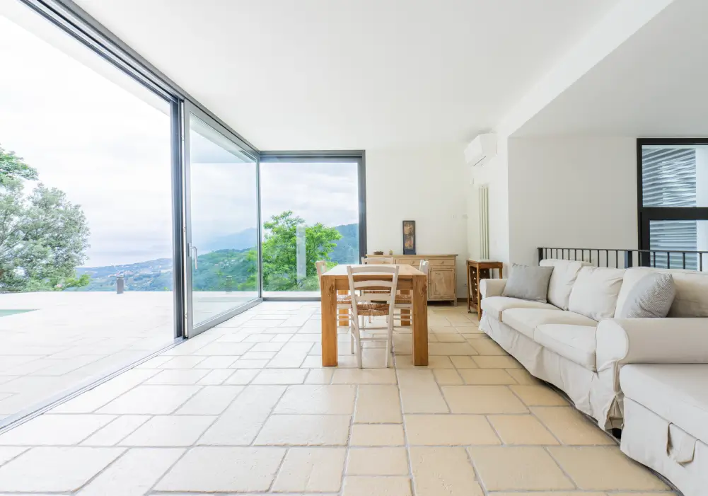 Pietra Primiceri pietra ricostruita stile moderno bioarchitettura villa gobbi pastorino