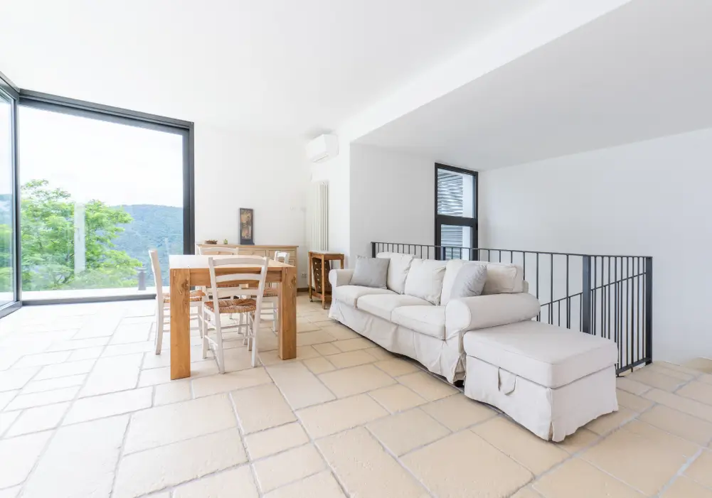 Pietra Primiceri pietra ricostruita pavimento moderno villa gobbi pastorino