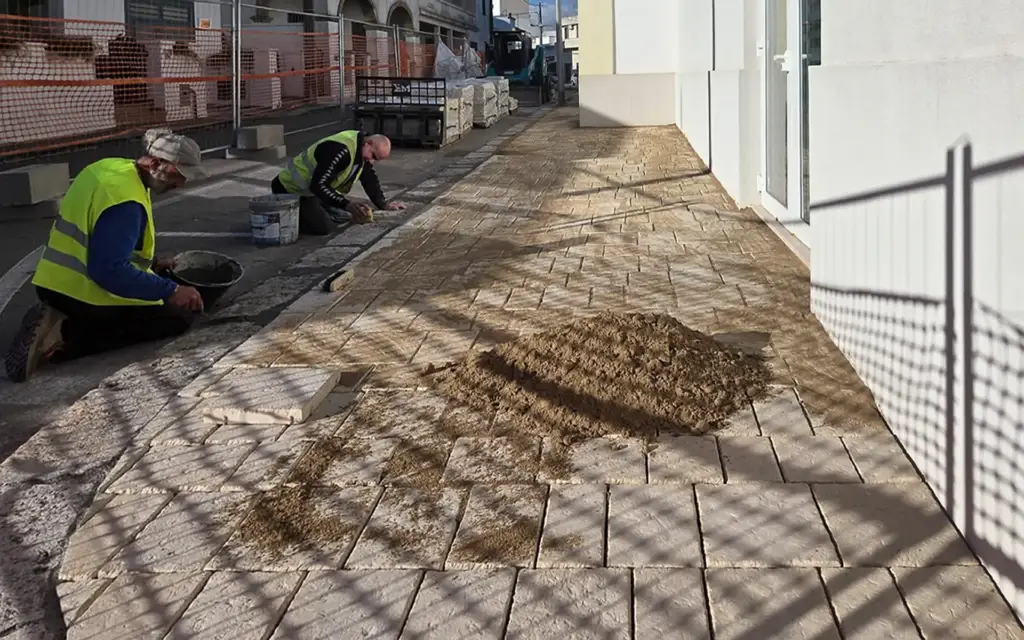 pavimento drenante vincoli paesaggistici - pietra primiceri