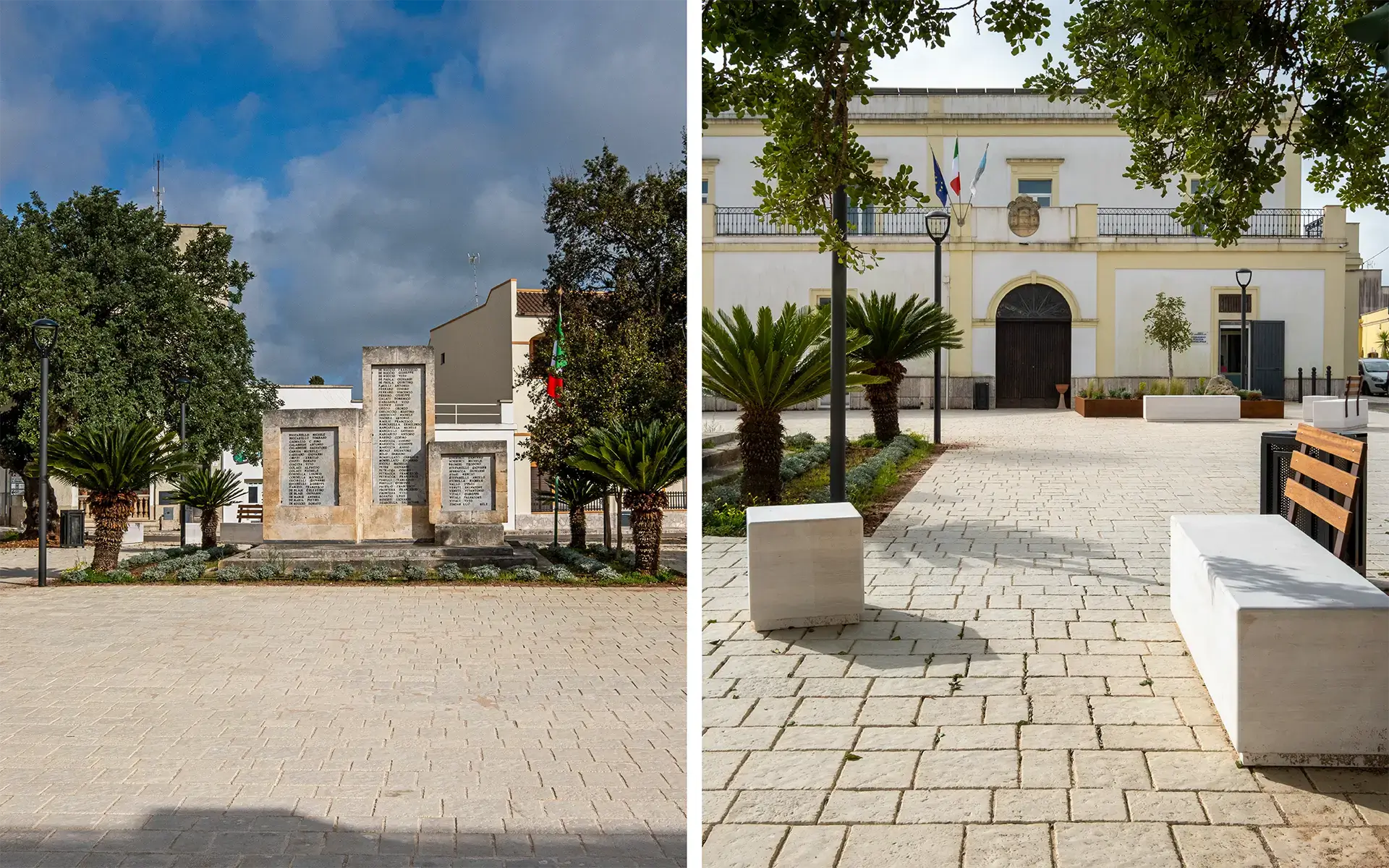 pavimento pietra primiceri gagliano del capo piazza